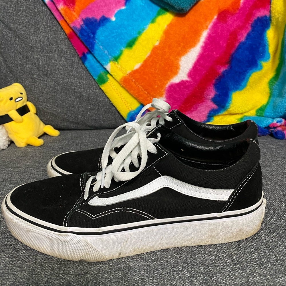black old skool vans
